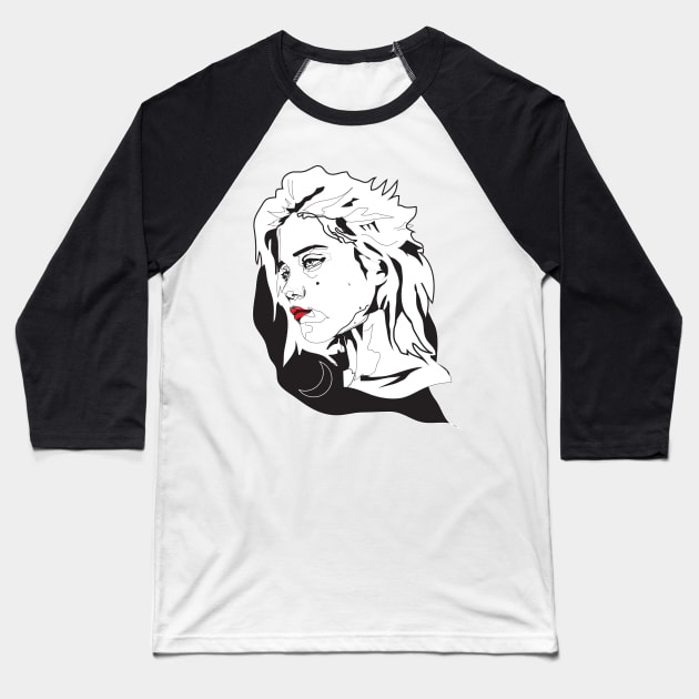 Sky Ferreira - Night Time My Time Baseball T-Shirt by LizzyM